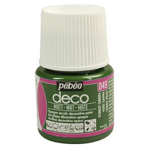 Farba Pebeo Deco Matowa 45ml, Zielona/41 Forest Green